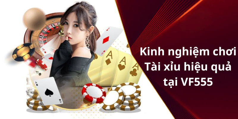 Kinh nghiệm chơi Tài xỉu hiệu quả tại VF555